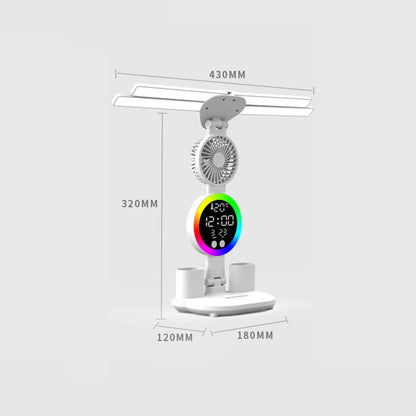 LED Folding Table Lamp Eye Protection Reading Lamp Special Bedroom Bedside Lamp Modern Simple Dormitory Battery Table Lamp