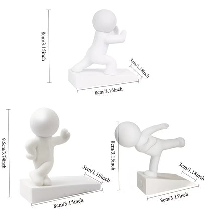 Christmas Decorations Include Cute Door Sills Movable Anti Slip Bases To Protect Walls and Three-dimensional Home Decorations