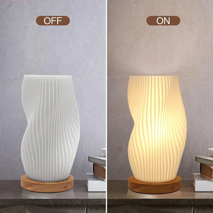 Table Lamp Bedside Lamps for Bedroom Small Night Stands Desk Lamp Mood Warm Cozy Lighting Vintage Boho Cool Mid Century Lamp