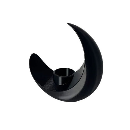Creative Modern Moon-Shaped Flower Pots Minimalist Decorative Flower Holder Plastic Decorative Flower Vase Living Room