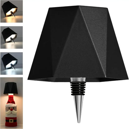 Lampe De Table En Forme De Bouteille Sans Fil, Commande Tactile, 3 Couleurs, Gradation En Continu, Veilleuse Adaptée Au Bar,