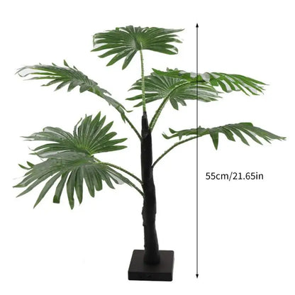 LED Palms Tree Party Light For Tropical Themed Decorations Indoor Outdoor Event Battery Powered Decorative Table Lamp D2RD