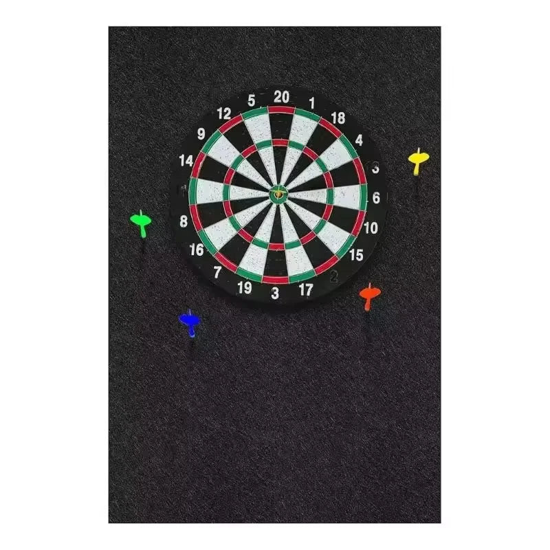 Dartboard Wall Protector Self-Adhesive Dartboard Border Felt Wall Protector for Standard Size Dartboards Prevents Wall Damage