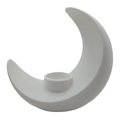 Creative Modern Moon-Shaped Flower Pots Minimalist Decorative Flower Holder Plastic Decorative Flower Vase Living Room
