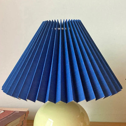 Table Lamp Cover DIY Pleated Lamp cover Wall Lamp/floor Lamp/pendant lamp Handmade Cloth cover Washable E27 Lighting Accessories
