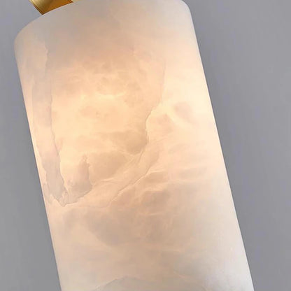 Modern Luxury Indoor Home Decor Items Creative Circular Ceiling Chandelier Natural Stone Bedroom Dining Room Led Pendent Lamps