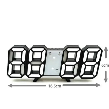 Digital Decoration for Bedroom Desk Watches Led Wall Clock Living Room Alarm Modern Home and Decoration Electronic Table Decor
